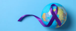 Fibromyalgia Global Awareness Purple Ribbon